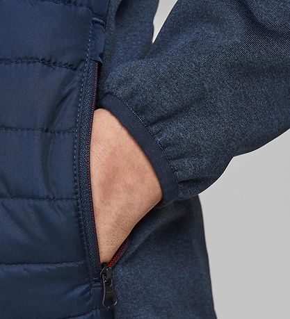 Jack & Jonas Puffer Jacket - JjeMulti - Noos - Navy Blazer w. Re