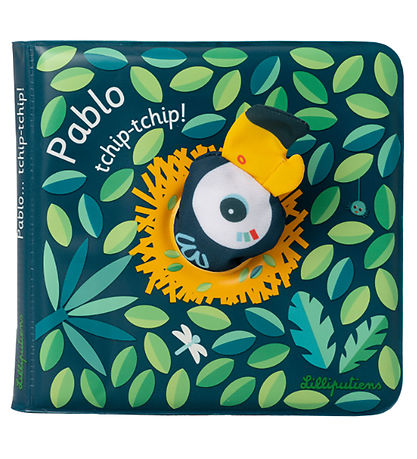 Lilliputiens Bath Book - Pablo the bird Lilliputiens Bath Book - Pablo the bird