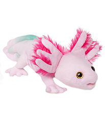 Living Nature Knuffel - 32x8 cm - Axolotl - Roze Living Nature Knuffel - 32x8 cm - Axolotl - Roze