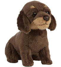 Living Nature Soft Toy - 27x15 cm - Dachshund-puppy - Brown Living Nature Soft Toy - 27x15 cm - Dachshund-puppy - Brown