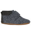 Pom Pom Slippers - Wool - Dark Grey Melange Pom Pom Slippers - Wool - Dark Grey Melange