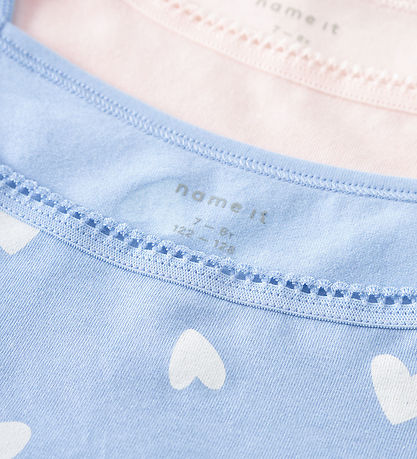 Name It Undershirt - Noos - NkfStrap Top - 2-Pack - Serenity Name It Undershirt - Noos - NkfStrap Top - 2-Pack - Serenity