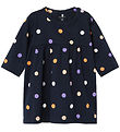 Name It 원피스 - NbfTunna - 다크 사파이어 포함 도트