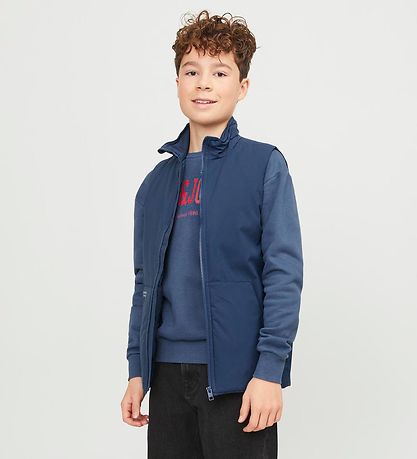 Jack & Jones Steppweste - JjeSustain - Fähnrich Blue Jack & Jones Steppweste - JjeSustain - Fähnrich Blue