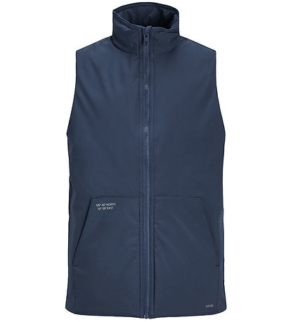 Jack & Jones Puffer Vest - JjeSustain - Ensign Blue