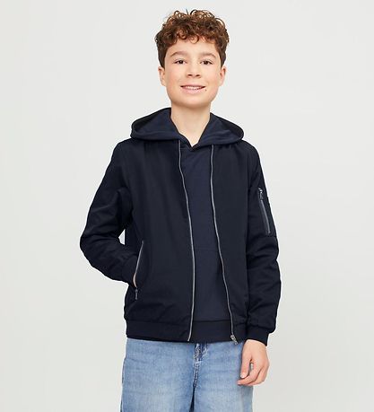 Jack & Jones Bomber Jacket - JjeRush - Noos - Navy Blazer