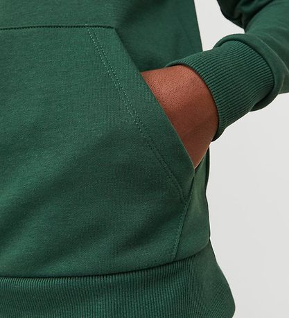 Jack & Jones Hoodie - JjeJosh - Dark Green