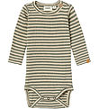 Lil' Atelier Bodysuit l/s - NbmGago - Noos - Fog/Agave Green Lil' Atelier Bodysuit l/s - NbmGago - Noos - Fog/Agave Green