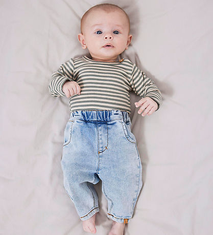 Lil Atelier Romper l/s - NbmGago - Noos - Mist/Agave Green