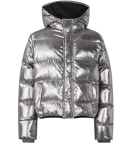 Mads Nørgaard Puffer Jacket - Jojina - Metallic Asphalt Mads Nørgaard Puffer Jacket - Jojina - Metallic Asphalt