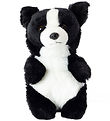 Living Nature Soft Toy - 18x10 cm - Baby Border Collie - Black/W Living Nature Soft Toy - 18x10 cm - Baby Border Collie - Black/W