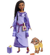 Disney Wish Doll - 29 cm - Asha w. Star and Valentino Disney Wish Doll - 29 cm - Asha w. Star and Valentino