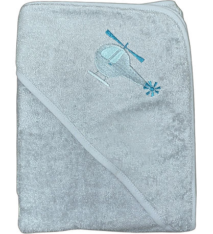 Nørgaard Madsens Baby towel - 75x75 cm - Dusty Green w. Helic