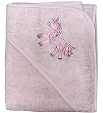 Serviette à capuche Nørgaard Madsens - 75x75 cm - Pale Mauve av. Serviette à capuche Nørgaard Madsens - 75x75 cm - Pale Mauve av.