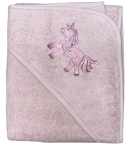 Serviette à capuche Nørgaard Madsens - 75x75 cm - Pale Mauve av. Serviette à capuche Nørgaard Madsens - 75x75 cm - Pale Mauve av.