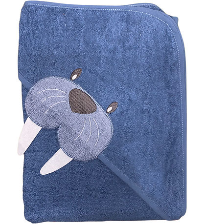 Serviette pour bébé Nørgaard Madsens - 100x100 cm - Moyen Blue a Serviette pour bébé Nørgaard Madsens - 100x100 cm - Moyen Blue a