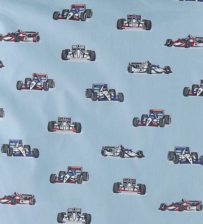 Nørgaard Madsens Bettwäsche - Junior - Hellblau m. Rennwagen Nørgaard Madsens Bettwäsche - Junior - Hellblau m. Rennwagen