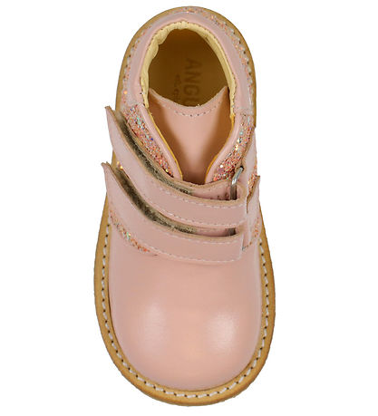 Angulus Skor - Rosa m. Glitter
