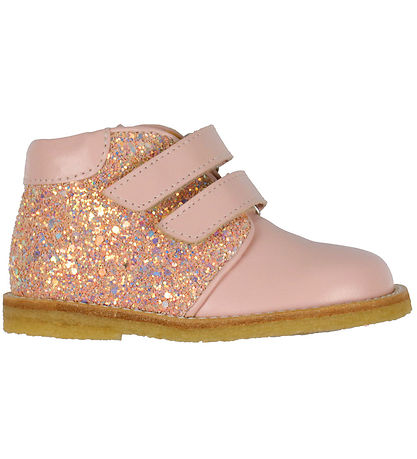 Angulus Skor - Rosa m. Glitter