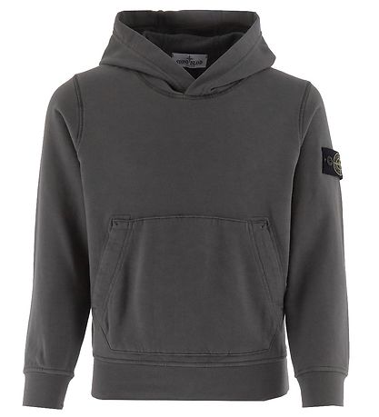 Stone Island 후드티 - 청회색