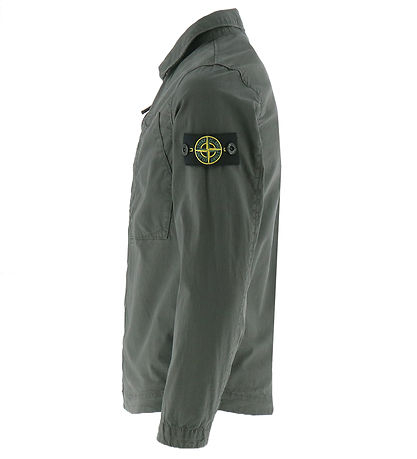 Stone Island Jacke Overshirt - Blue Grey