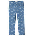 Leggings Name It - Noos - NmfSalli - Medium+ Blue Denim/Summerfu