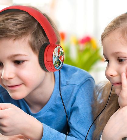OTL Headphones - Mario Map - On-Ear Junior - Wireless - Red
