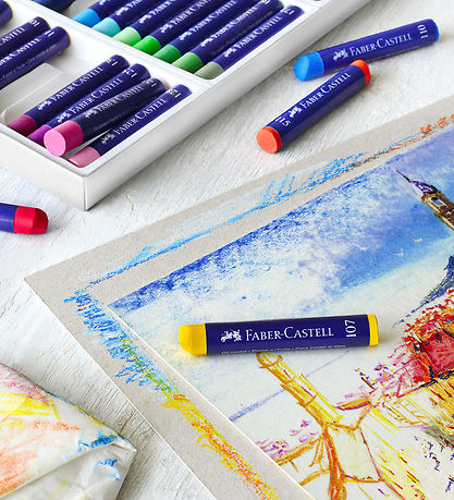 Faber-Castell Wax Crayons - 12 pcs Faber-Castell Wax Crayons - 12 pcs