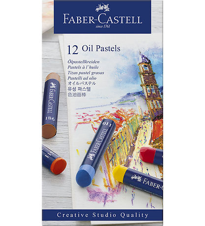 Faber-Castell Wax Crayons - 12 pcs Faber-Castell Wax Crayons - 12 pcs
