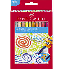 Faber-Castell Crayons - Twistable - 24 pcs Faber-Castell Crayons - Twistable - 24 pcs