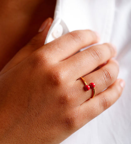 Design Letters Ring - Little BIG Love - 18K Gold Plated