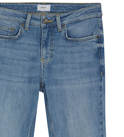 Grunt Jeans - Alabama Low Flare - Blue