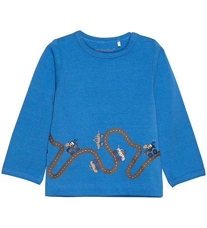 Minymo Blouse - Vallarta Blue w. Roasway