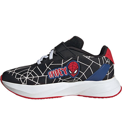 adidas Performance Kengät - Duramo Spider-Man EL K - Musta/Punai
