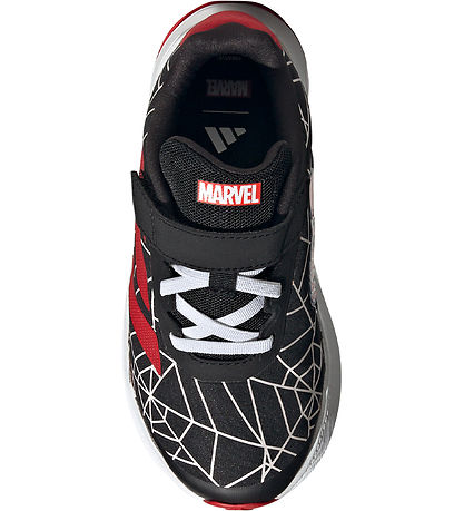 adidas Performance Kengät - Duramo Spider-Man EL K - Musta/Punai