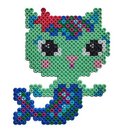 Perles Hama Midi - 2000 pces + 1 Assiette - Gabby's Dollhouse Perles Hama Midi - 2000 pces + 1 Assiette - Gabby's Dollhouse