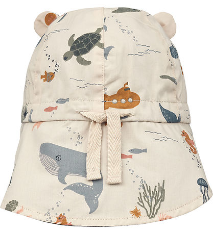 Chapeau légionnaire Liewood - Gorm - Réversible - Sea Créature/S