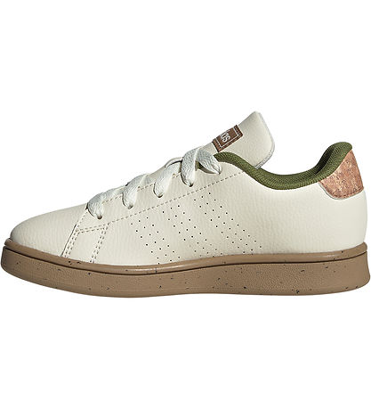 adidas Performance Skor - Advantage Groot K - Creme/Grön m. Tryc adidas Performance Skor - Advantage Groot K - Creme/Grön m. Tryc