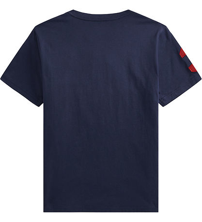 Polo Ralph Lauren T-shirt - Refined Navy w. Red Polo Ralph Lauren T-shirt - Refined Navy w. Red