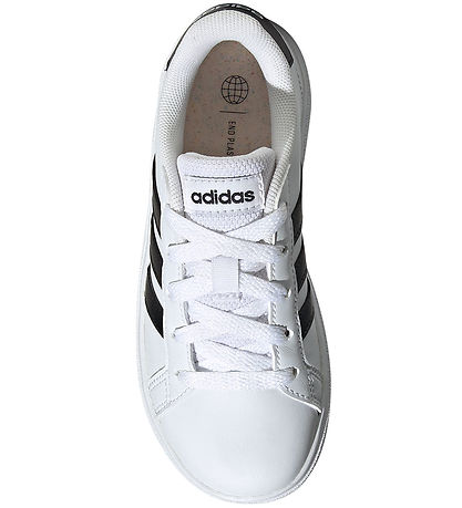 Chaussures adidas Performance - Grand Court 2.0 K - Blanc/Noir Chaussures adidas Performance - Grand Court 2.0 K - Blanc/Noir