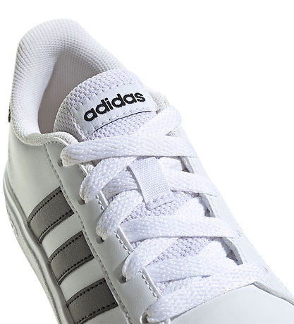Chaussures adidas Performance - Grand Court 2.0 K - Blanc/Noir Chaussures adidas Performance - Grand Court 2.0 K - Blanc/Noir