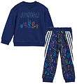 adidas Performance Sweat Set - I SW YJ Jog - Blue/Multi adidas Performance Sweat Set - I SW YJ Jog - Blue/Multi