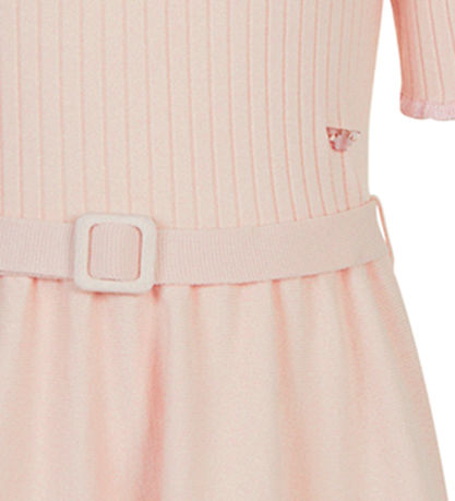 Emporio Armani Klänning - Stickad - Rosa Emporio Armani Klänning - Stickad - Rosa