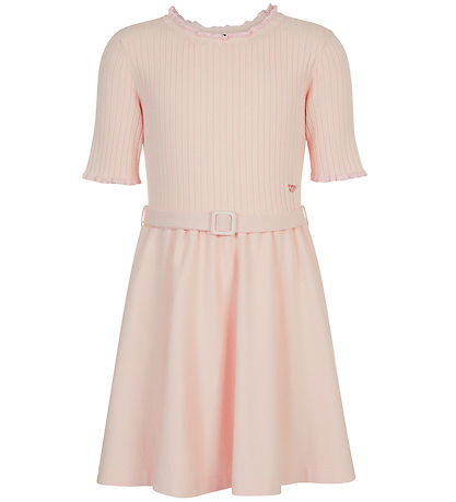 Emporio Armani Klänning - Stickad - Rosa Emporio Armani Klänning - Stickad - Rosa