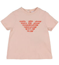 T-Shirt Emporio Armani - Rose av. Logo
