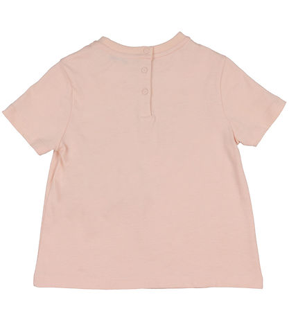 Emporio Armani T-shirt - Pink w. Logo