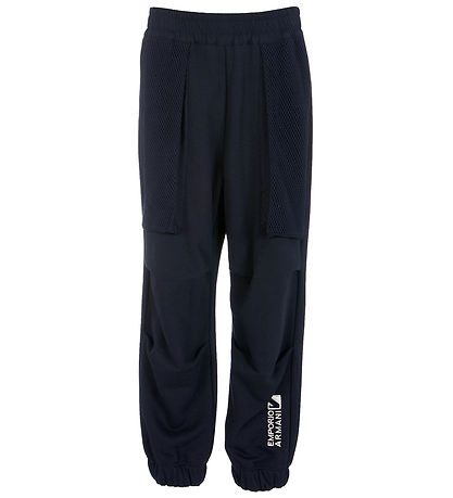 Emporio Armani Joggingbuxur - Dökkblátt