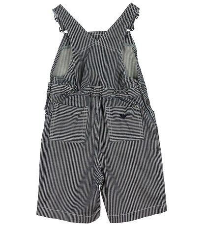 Emporio Armani Overalls - Navy/White Striped
