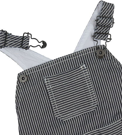 Emporio Armani Overalls - Navy/White Striped