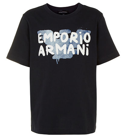 Emporio Armani T-shirts - 3er-Pack - Blau/Weiß/Navy m. Print Emporio Armani T-shirts - 3er-Pack - Blau/Weiß/Navy m. Print